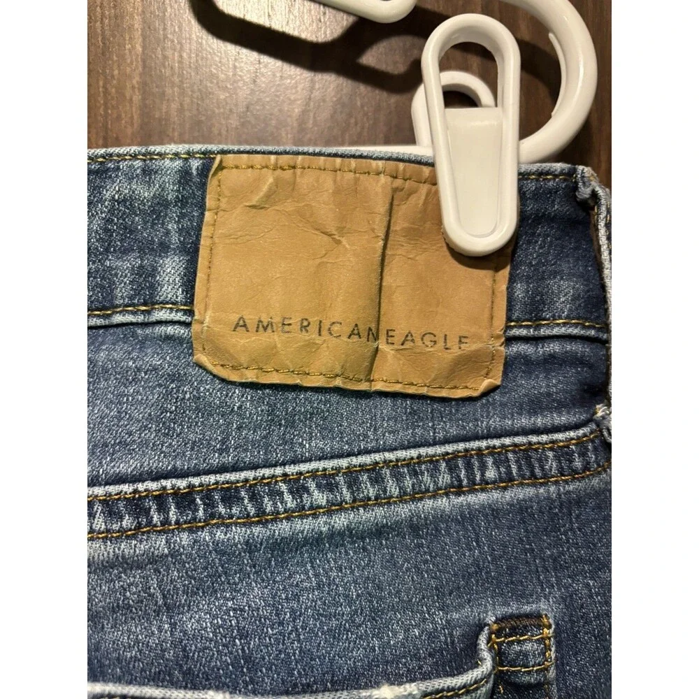 American Eagle Outfitters Next Level Airflex Jeans Mens 32x30 Blue Denim Skinny